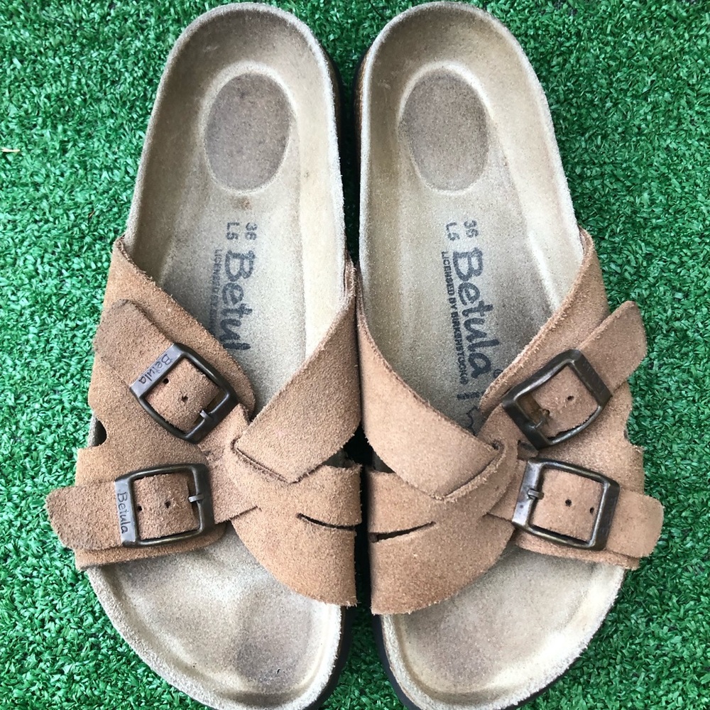 Birkenstock Sandals Betula Criss Cross Women Sz 36/ 5